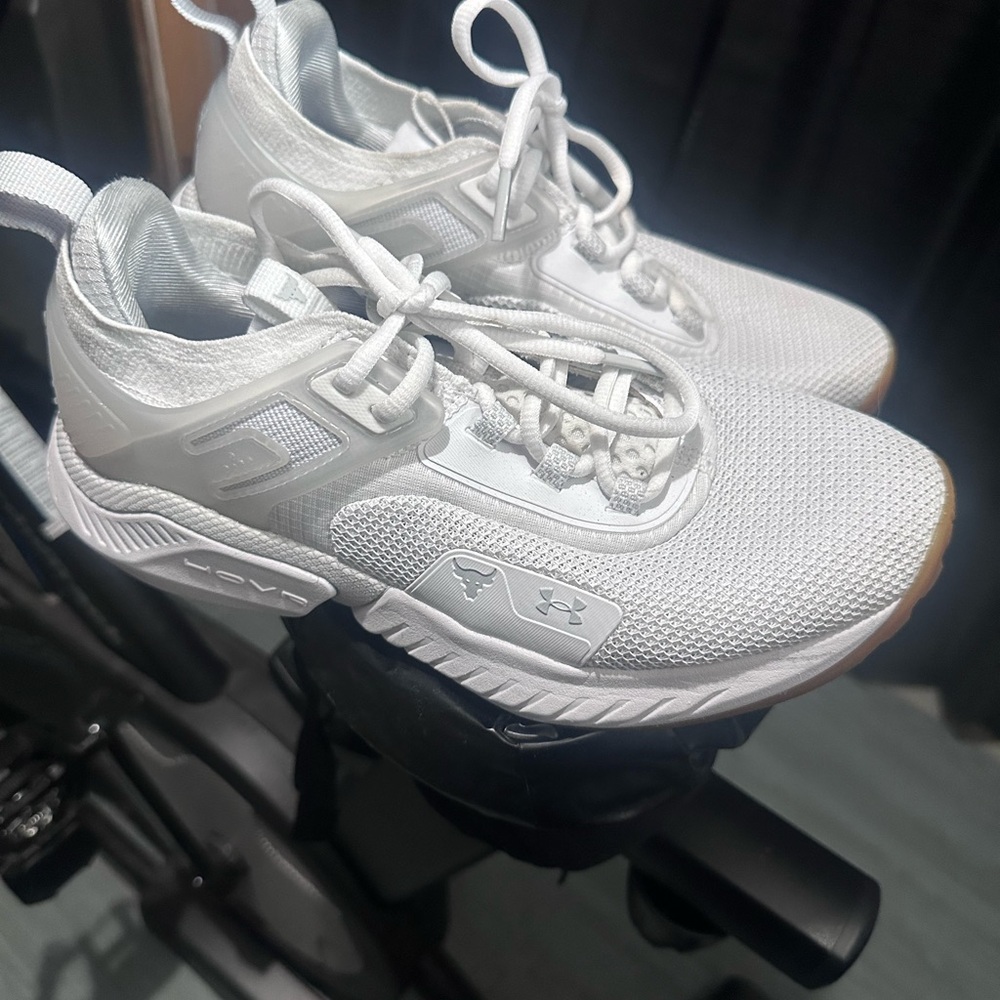 Under Armour White Athletic Sneakers